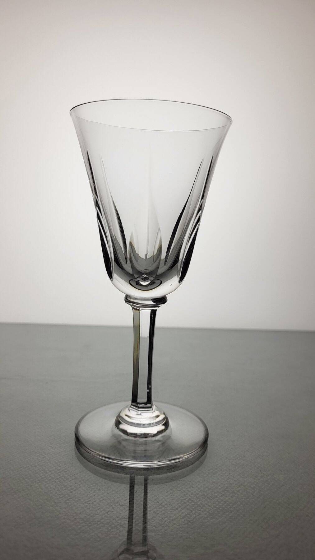 6 crystal glasses Saint Louis model Cerdagne