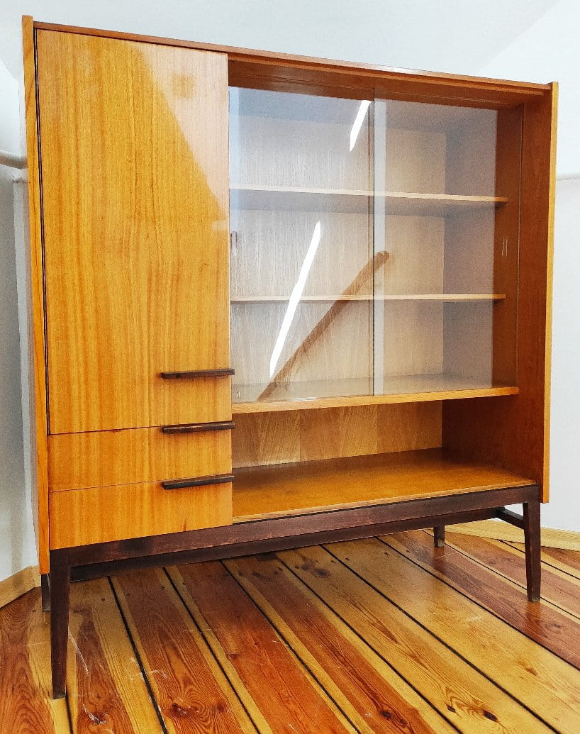 Bookcase by F. Mezulanik for UP Závody, Czechoslovakia, 1960s