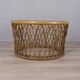 Vintage 1970s Italian design bamboo coffee table
