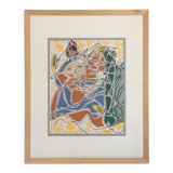 Mixed media by pierre clamagirand, 1934-2015