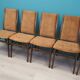 Set of six beech chairs, Danish design, 1960s, production: Denmark
