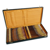 Antique dessert cutlery box