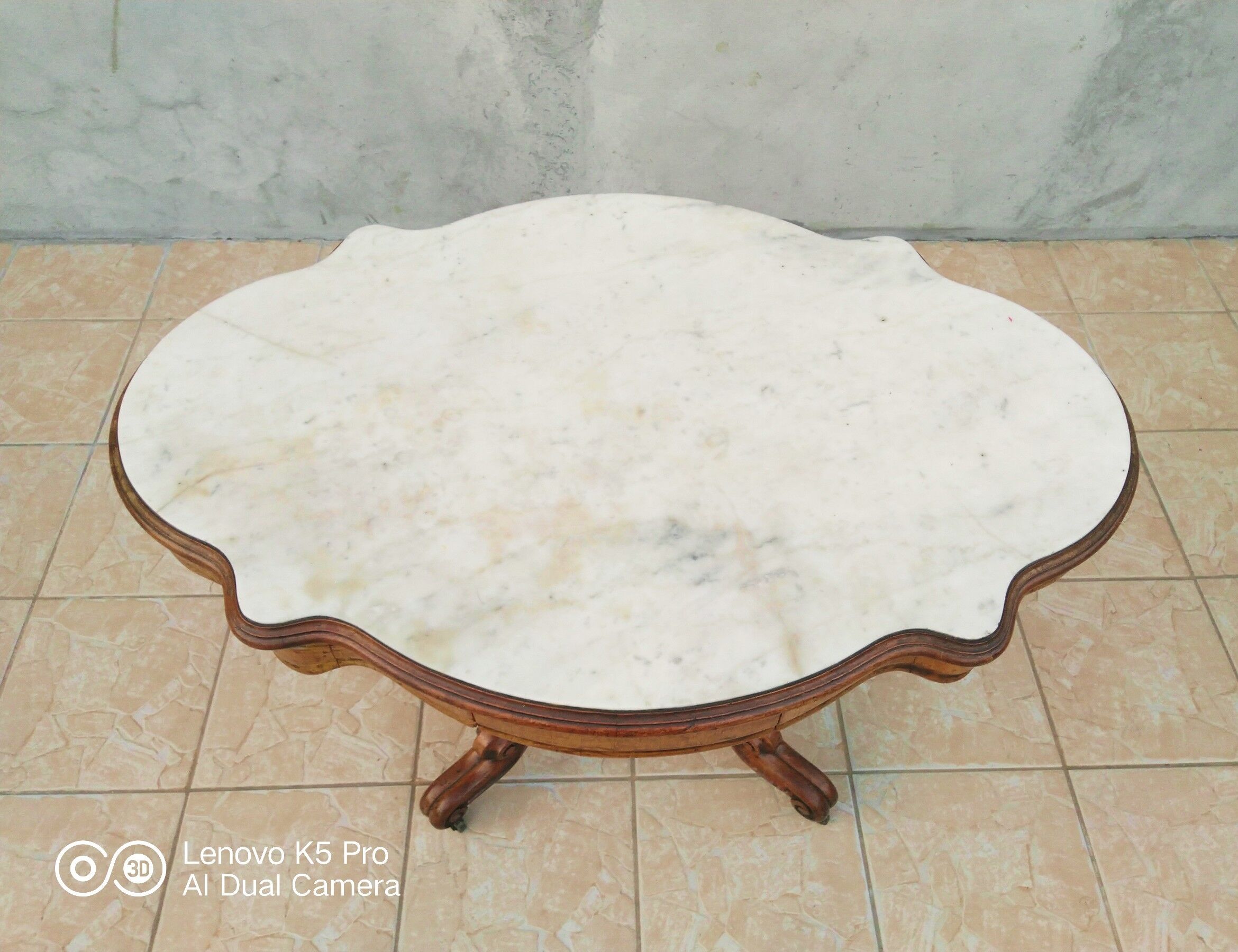 Table violin period Napoleon III