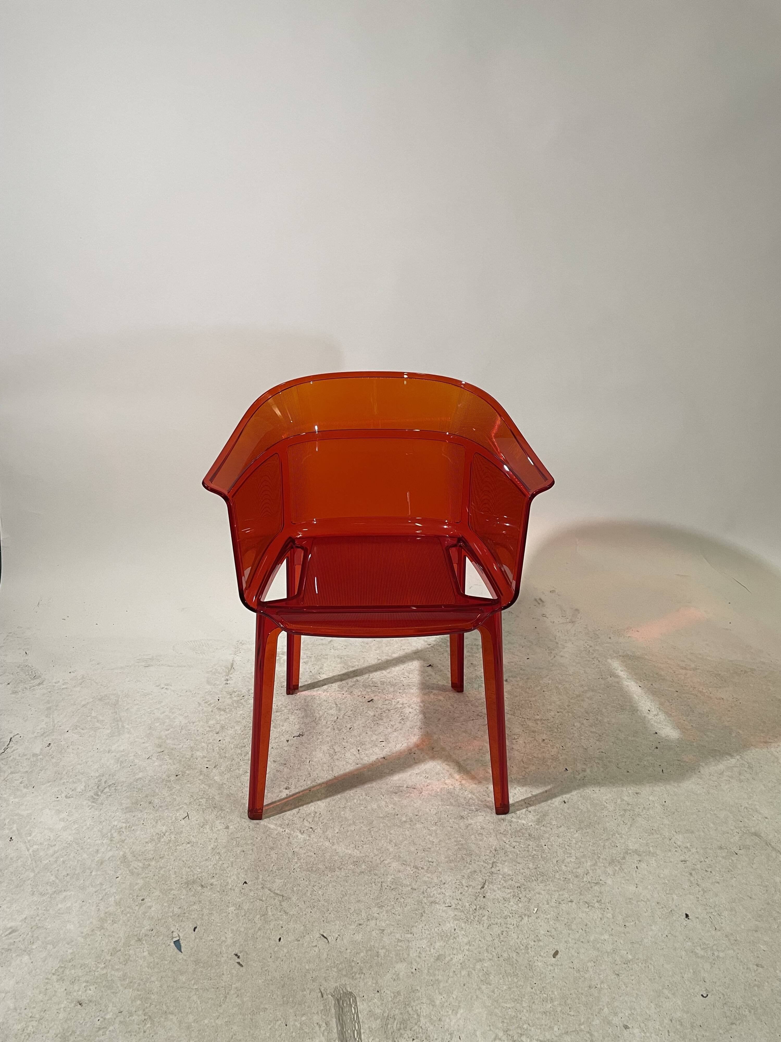 Red Papyrus armchair Bouroullec for Kartell