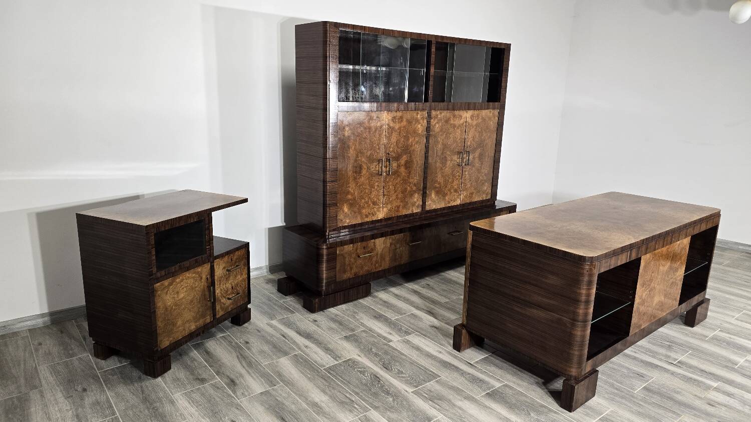 Office furniture set by Emil Gerstel