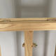 Adjustable painter's easel condition nine twentieth era
