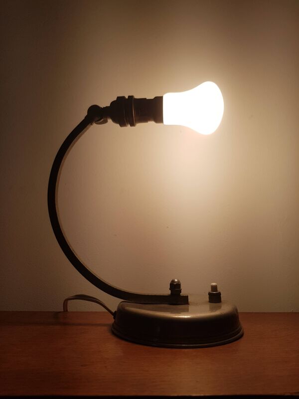 Lampe industrielle annees 50
