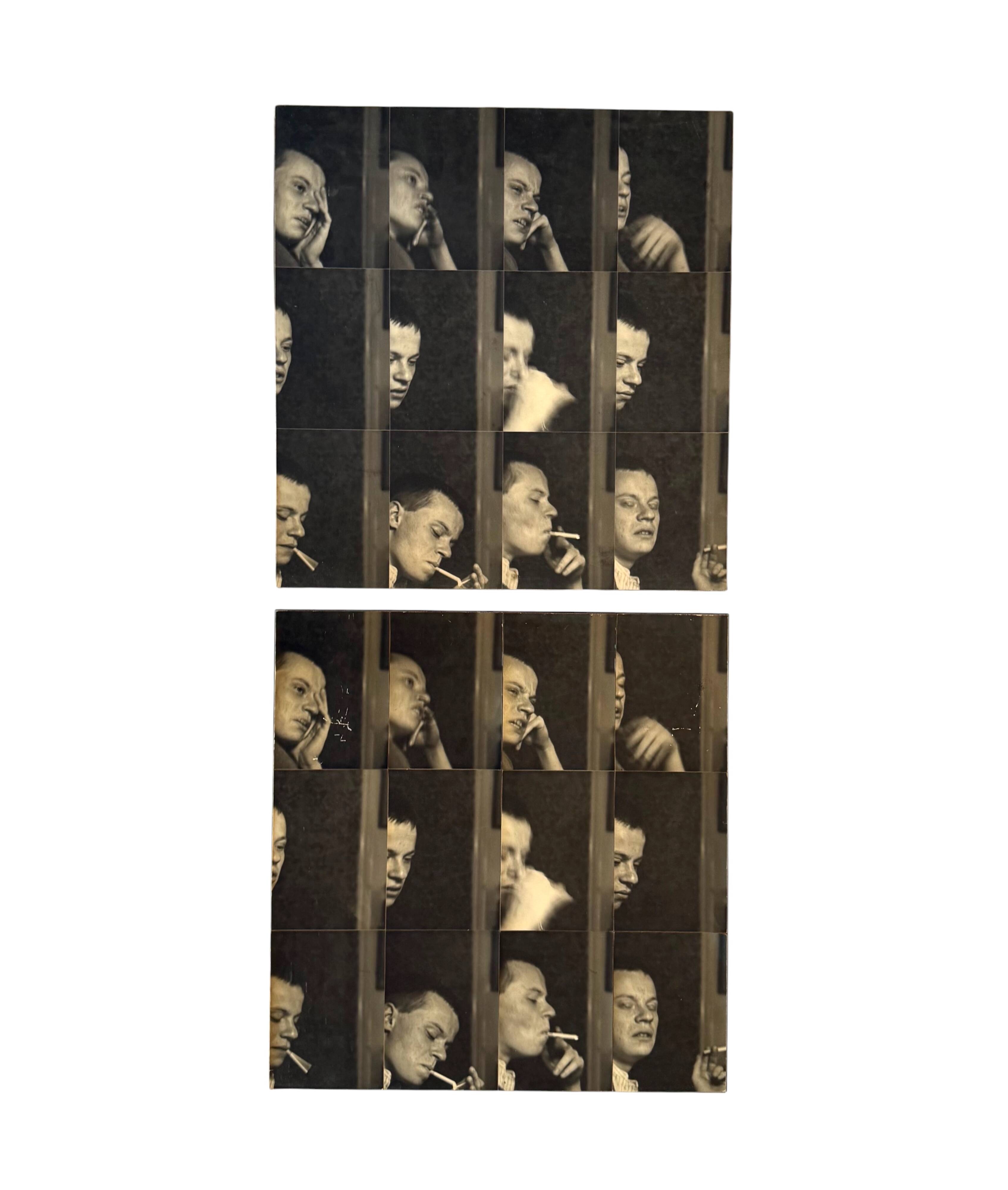Gerry Hunt (1927 - 2023), 'William' set of  2 photo on wood, UK 1979