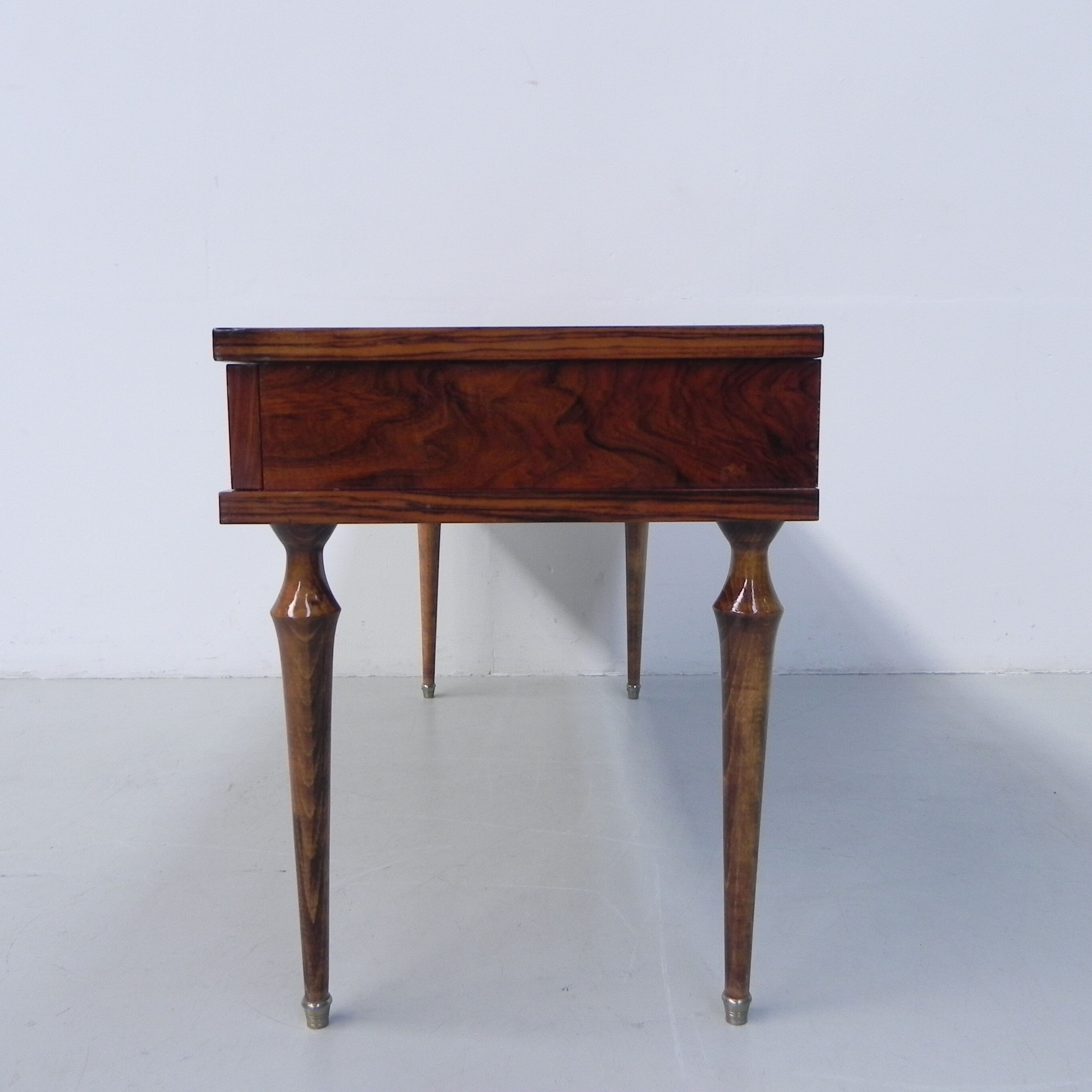 Bureau bas vintage avec 2 tiroirs NF ameublement
