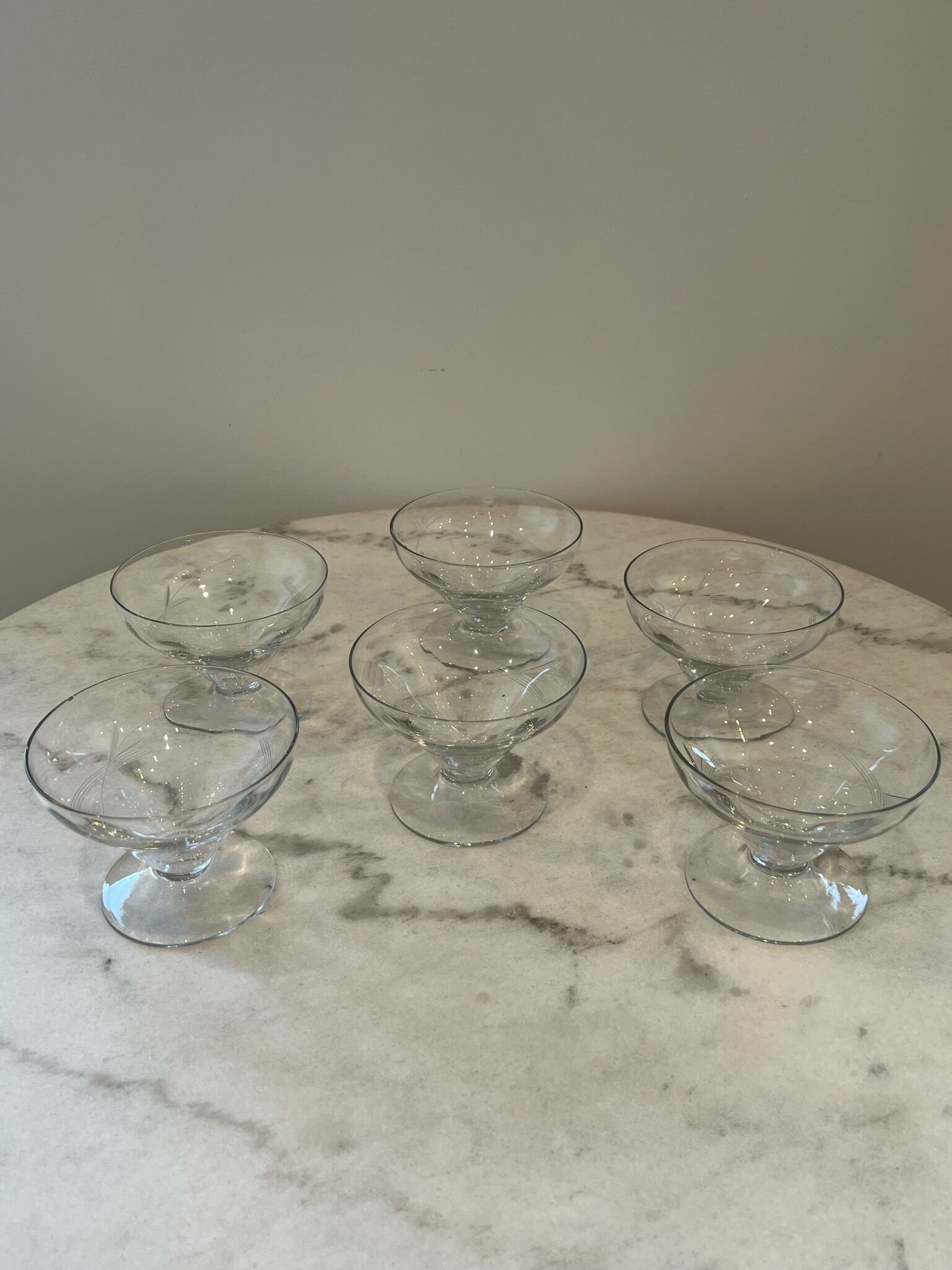 5 verres apéritifs