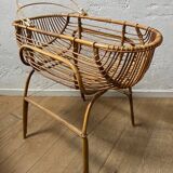 Rattan cradle