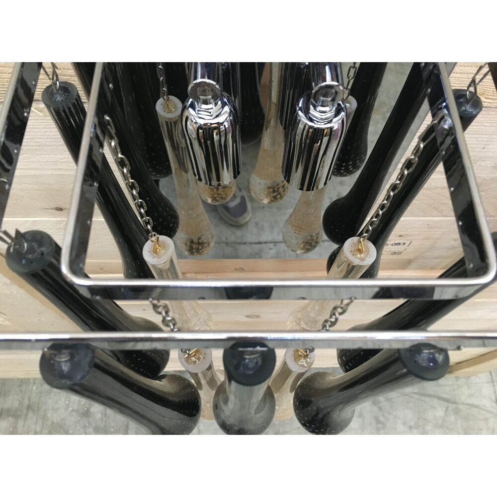 Square ” big drops” murano glass wall sconce (copia)