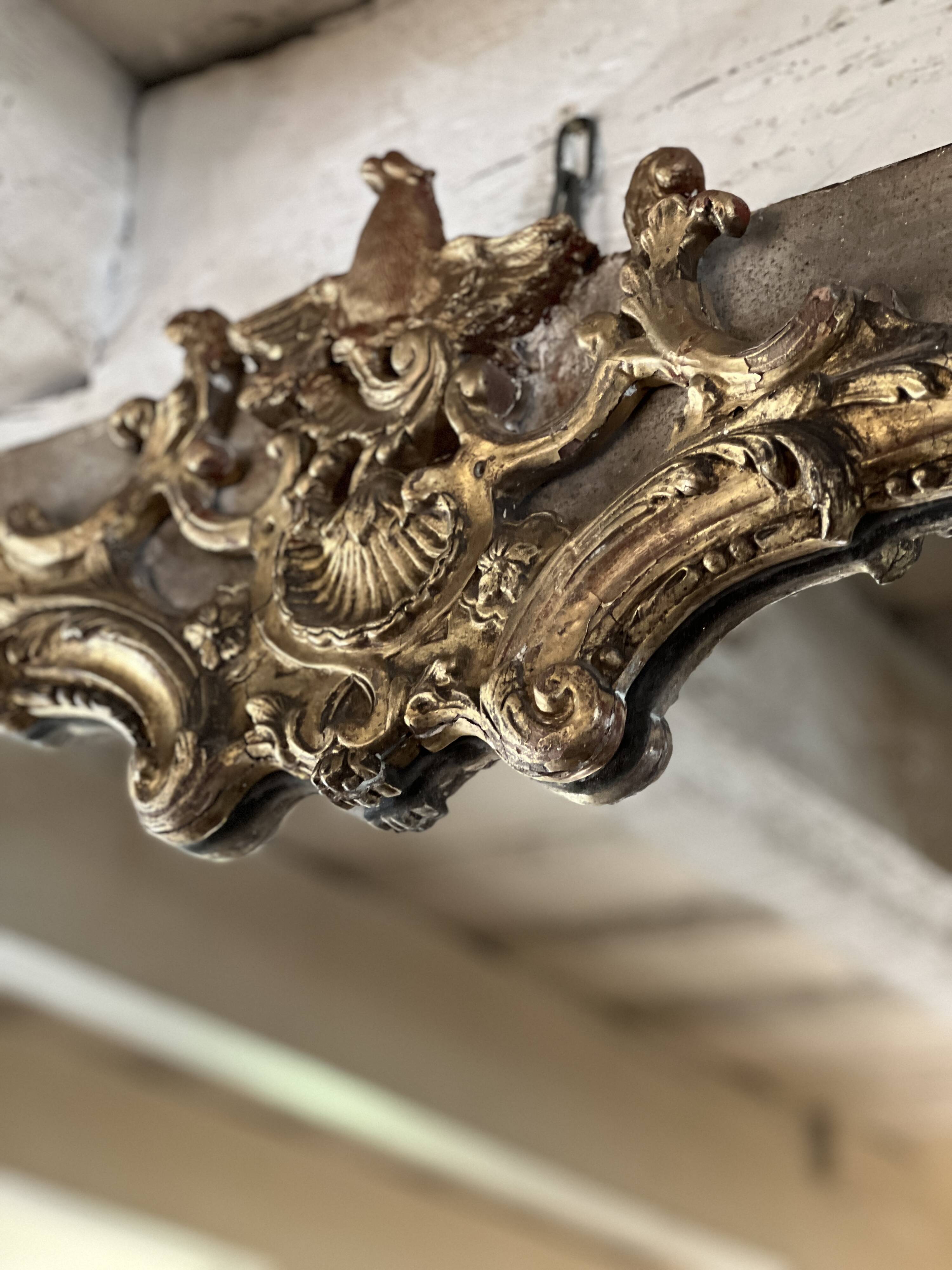 18th Century Golden Mirror