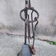 Fireplace servant / complete wrought iron valet "ardufe"