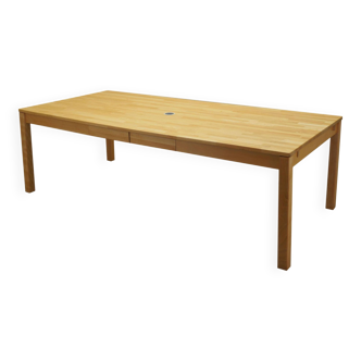 Beech desk, Danish design, 1980s, production: Denmark