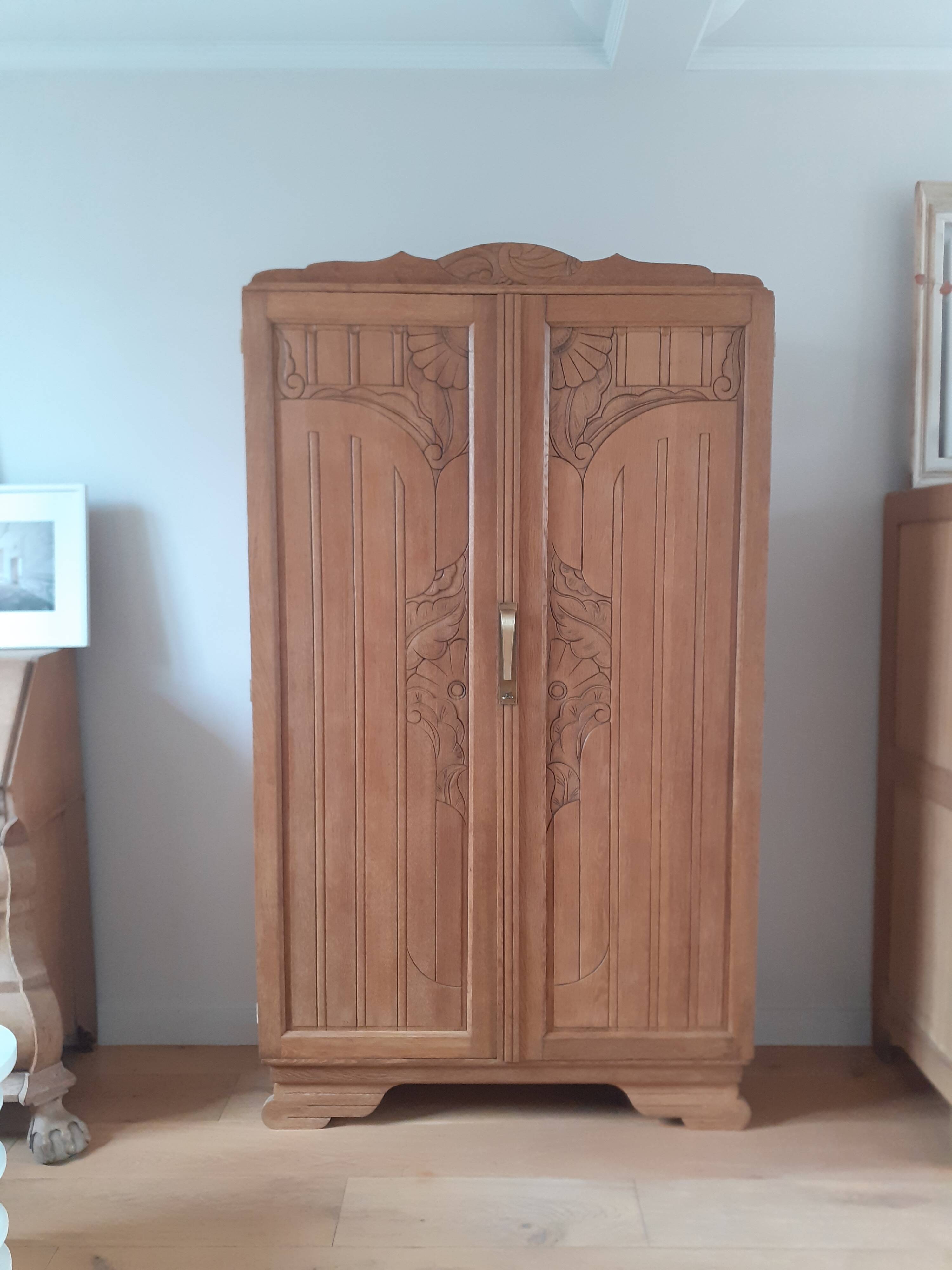 Armoire parisienne Art Déco rénovée