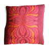 Vintage flower power/psychedelic cushion - 1970s