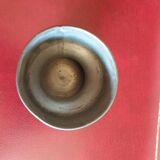 Tin candle holder for large candle