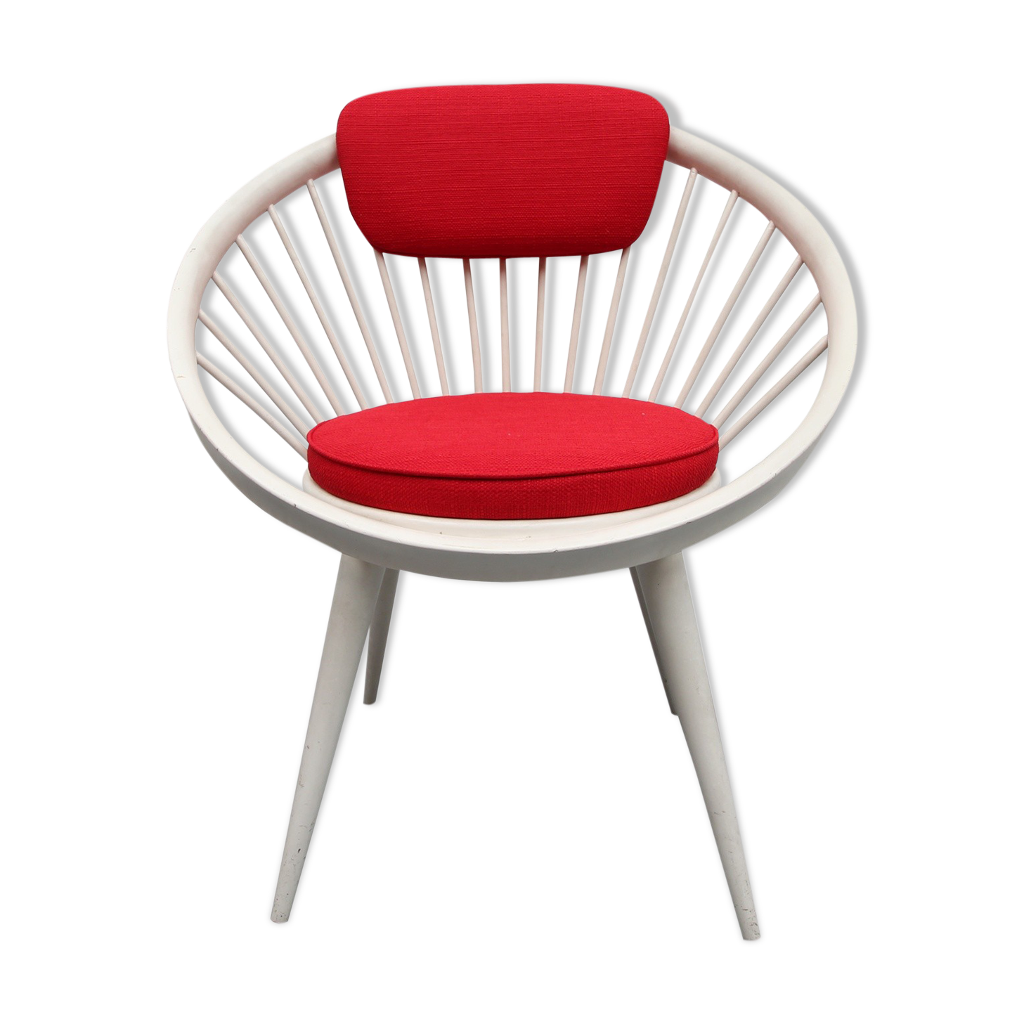 Fauteuil cercle par Yngve Ekström