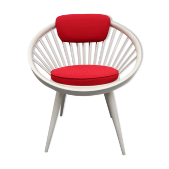 Fauteuil cercle par Yngve Ekström