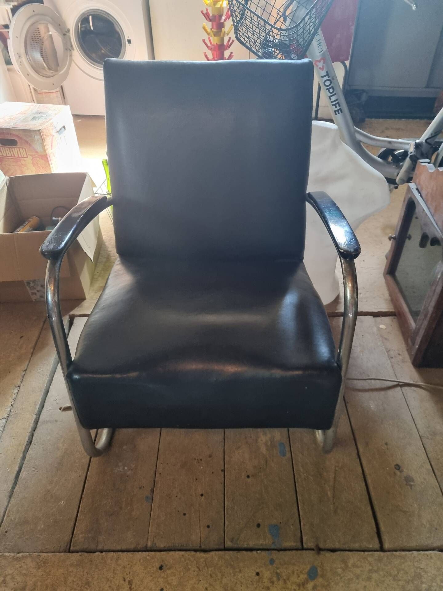Modernist armchair from 1930, Robert Rhode, Troy