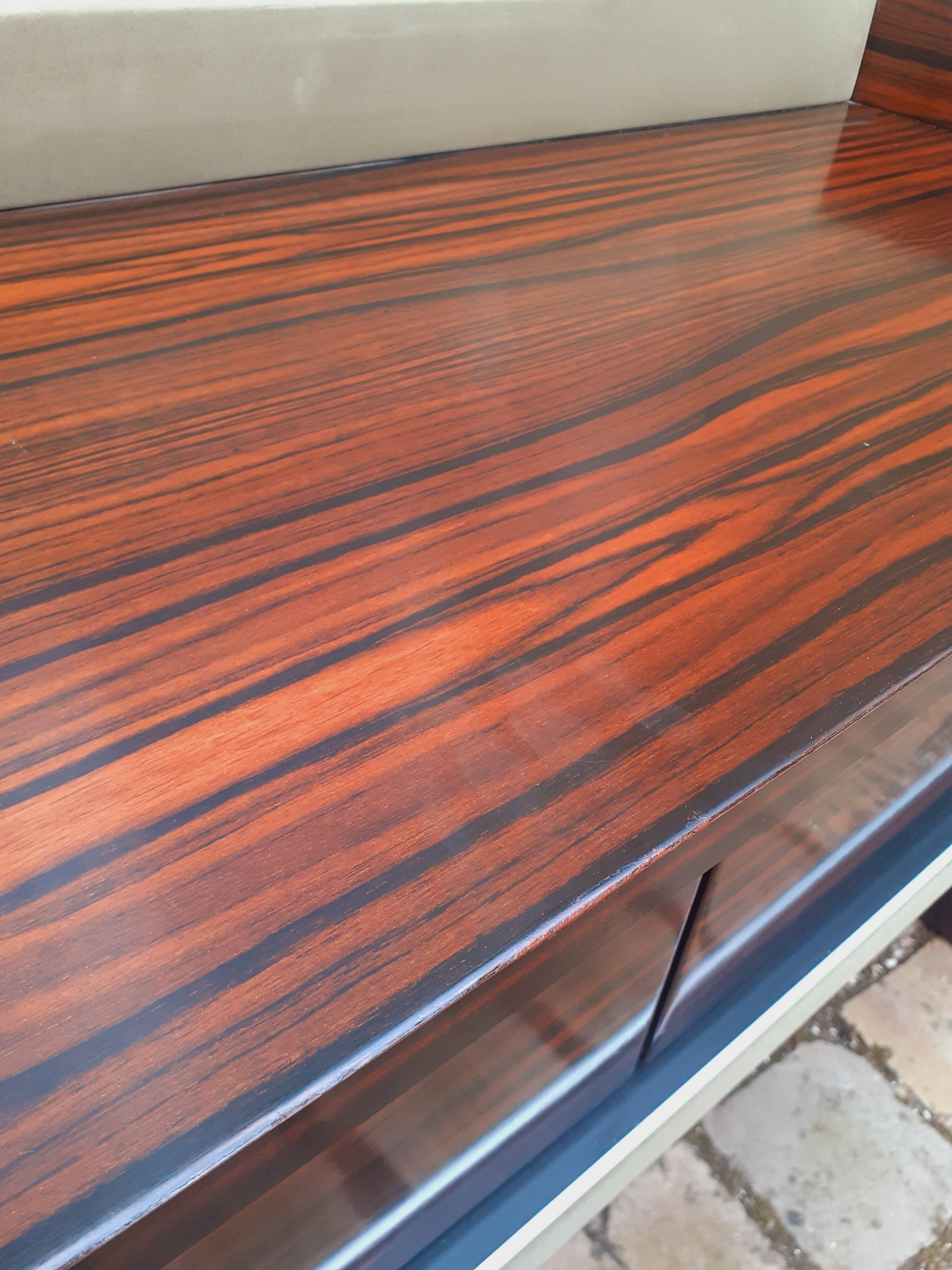 Rosewood console table, 1970s