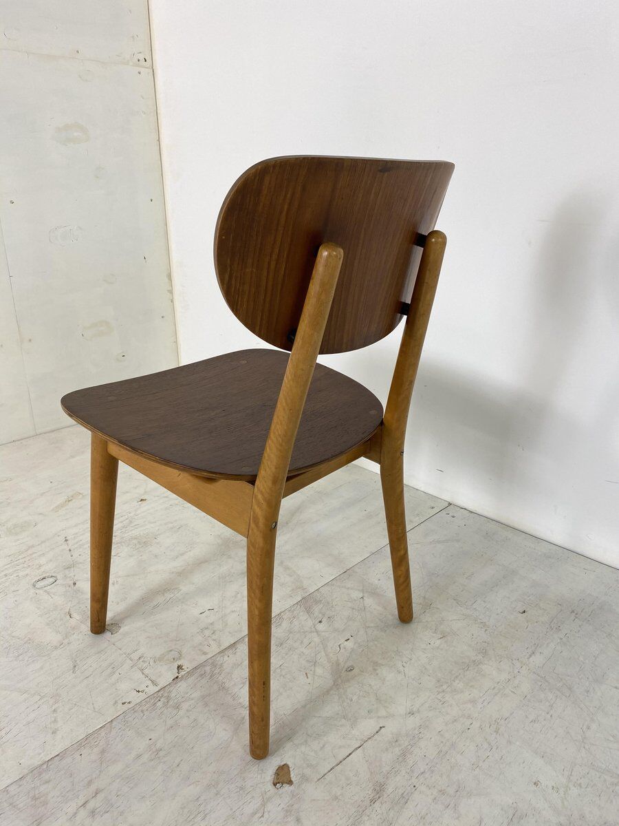 Set of 4 Scandinavian teak lounge chairs by Cees Braakman for Pastoe 1950s