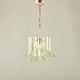 La Murrina brass and Murano glass chandelier, 1970s