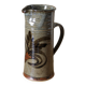 Mireille Dailer and Noël Delair enameled stoneware pitcher - Blanot
