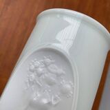 White porcelain vase from mid-century by Bjørn Wiinblad for Rosenthal.