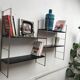 Metal wall shelf
