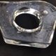 Pukeberg Sweden glass towel rings