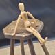 Low stool 4 legs