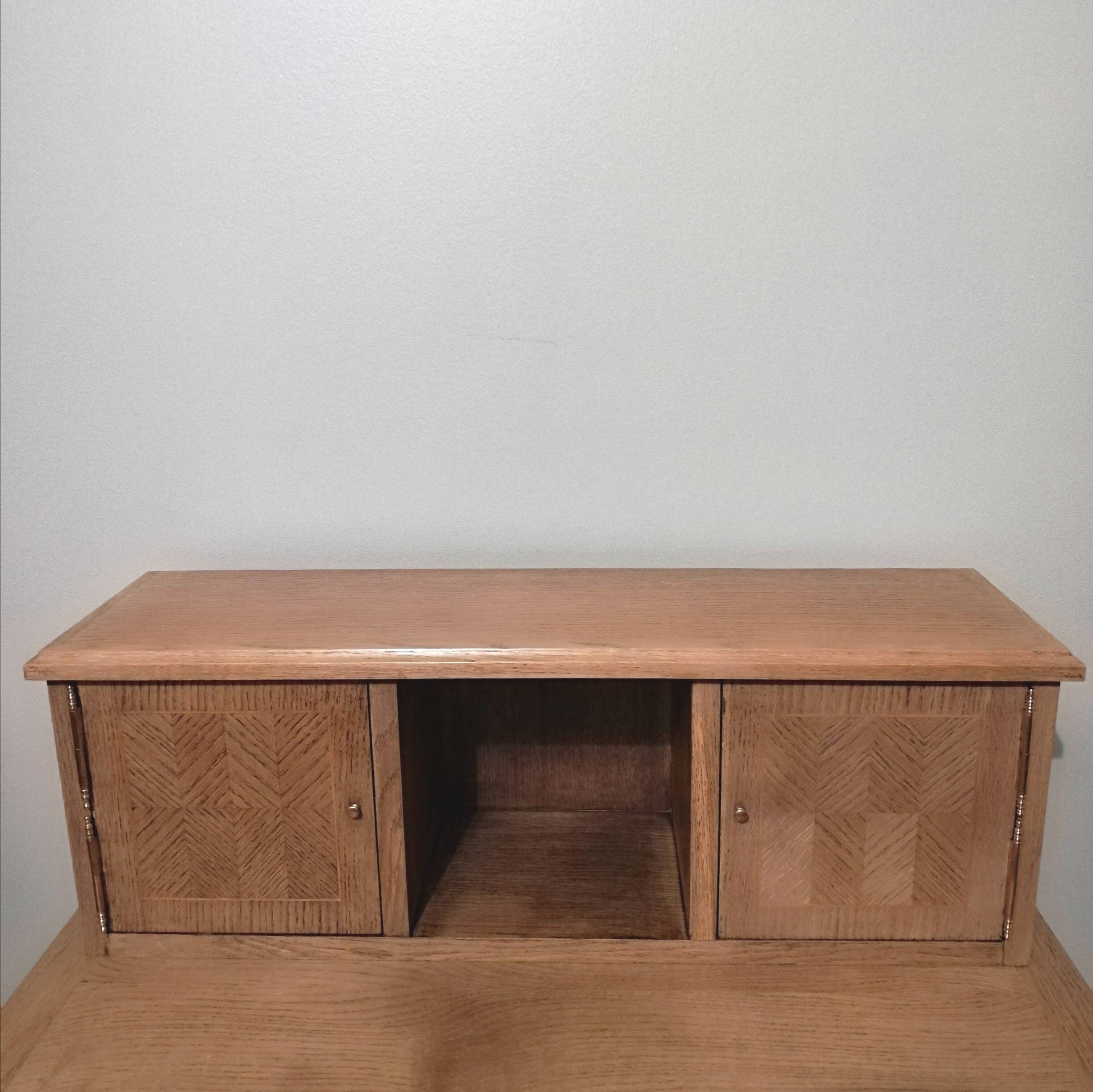 Oak secretary desk or tiered desk
