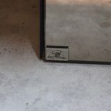 Coffee table, cocktail bar hidden in Elm Magnifier by Paul Michel, 1970 Roche Bobois