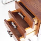Kovona chrome tubular table or desk, 1950s