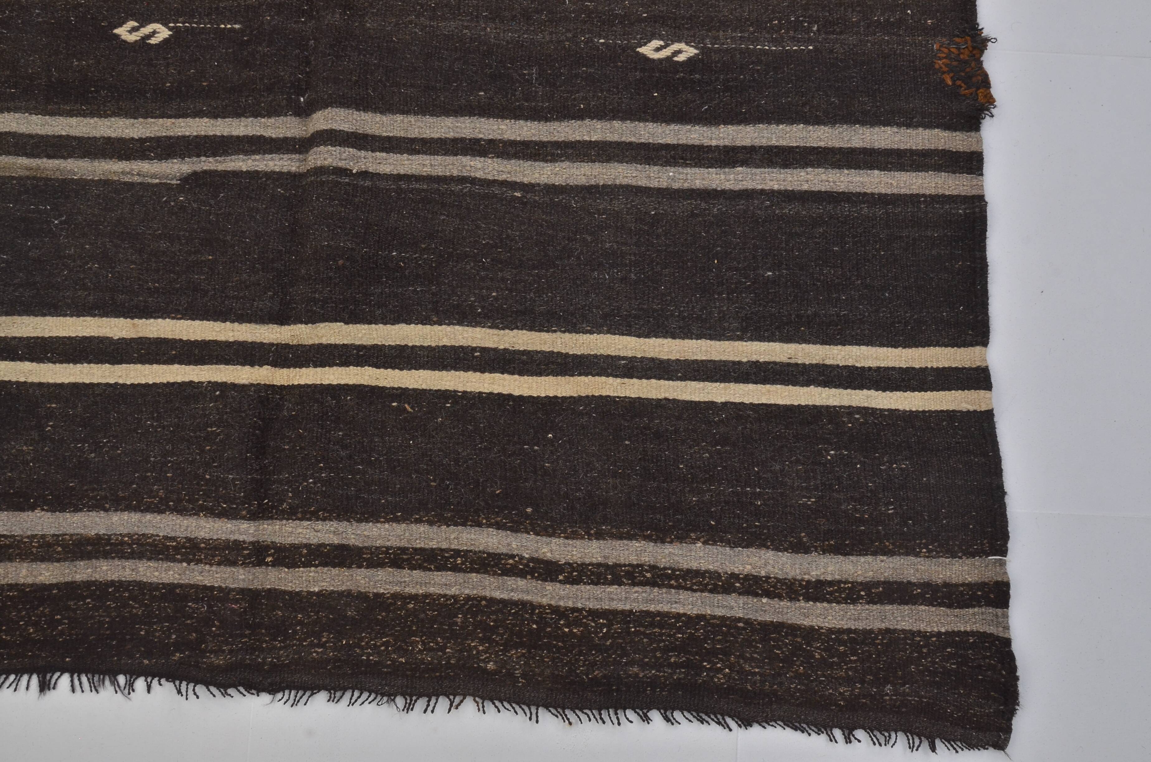 Oushak Organic Vintage Kilim Rug sku  1692