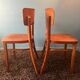 Paire chaise bistrot bois Thonet année 50/60