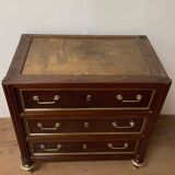 Commode en acajou de style louis xvi d époque du xix ème siècle