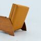 1960s Armchair Convertible to Daybed, Czechoslovakia