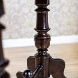 19th Century European Eclectic Walnut Living Room Table in Black, 1890s