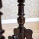 19th Century European Eclectic Walnut Living Room Table in Black, 1890s