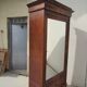 Mahogany one-piece ice cream cupboard cabinet