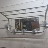 1960s aluminum coat rack