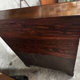 Commode scribane en acajou - grande bretagne début xx e