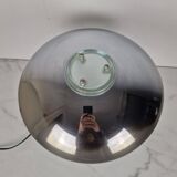 Vintage Chrome & Glass Table Lamp – Space Age Style