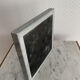 Grey grey square marble ashtray