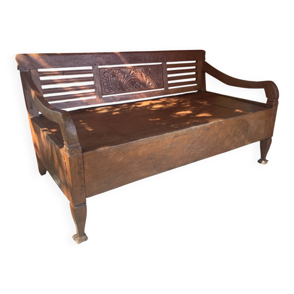 Banc Coffre Javanais