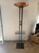 Lampadaire halogène vintage Elleluce – vasque cuivre & structure acier