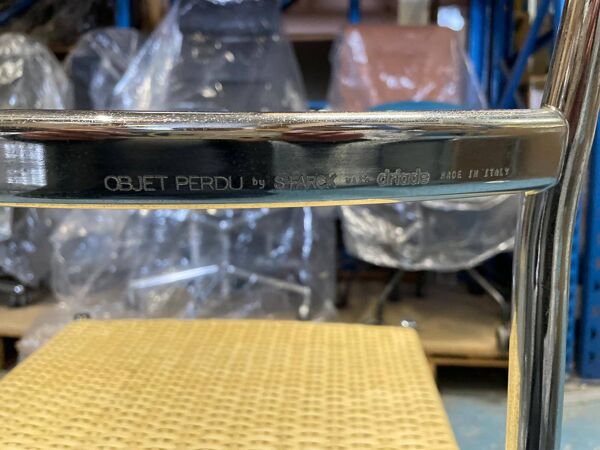 Paire de chaises ''Objet Trouvé'' de Starck par Driade